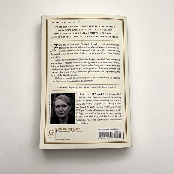 Eliza Hamilton Book Good Used Condition - Picture 4 of 5